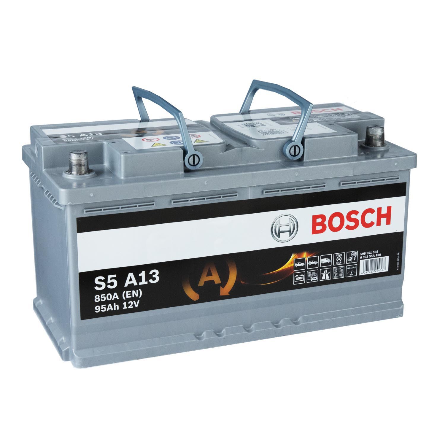 Bosch S5 12V 95Ah A13 AGM Autobatterie