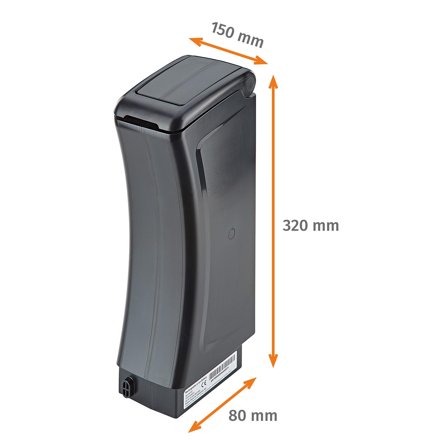 SAMSUNG Ersatzakku SideClick mit Gehäuse für Elektrofahrrad Li-Ionen 36V/ 11Ah (396Wh)