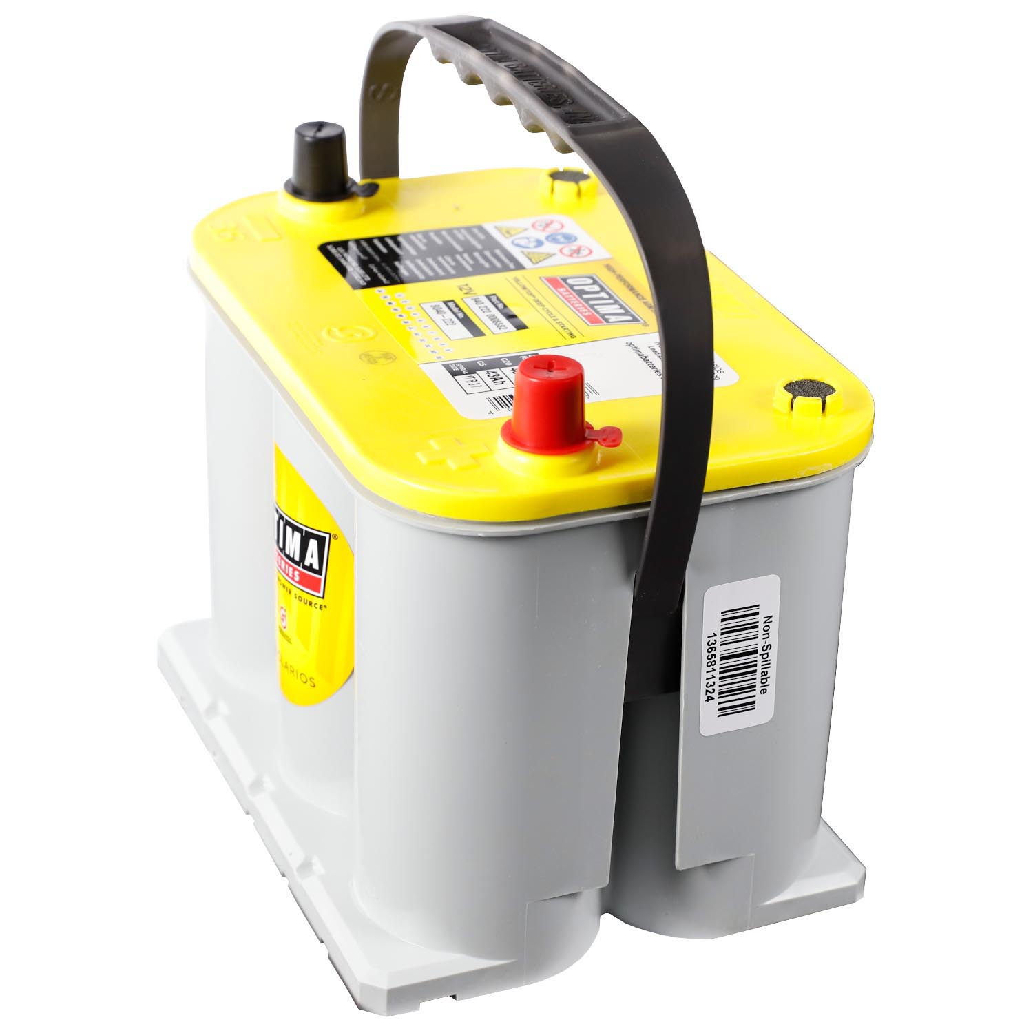 Optima YellowTop Batterie YT R 3,7L 12V 48Ah