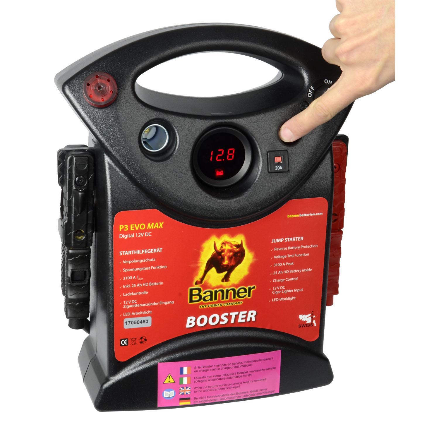 Banner Start-Booster 12V P3 Professional Evo MAX