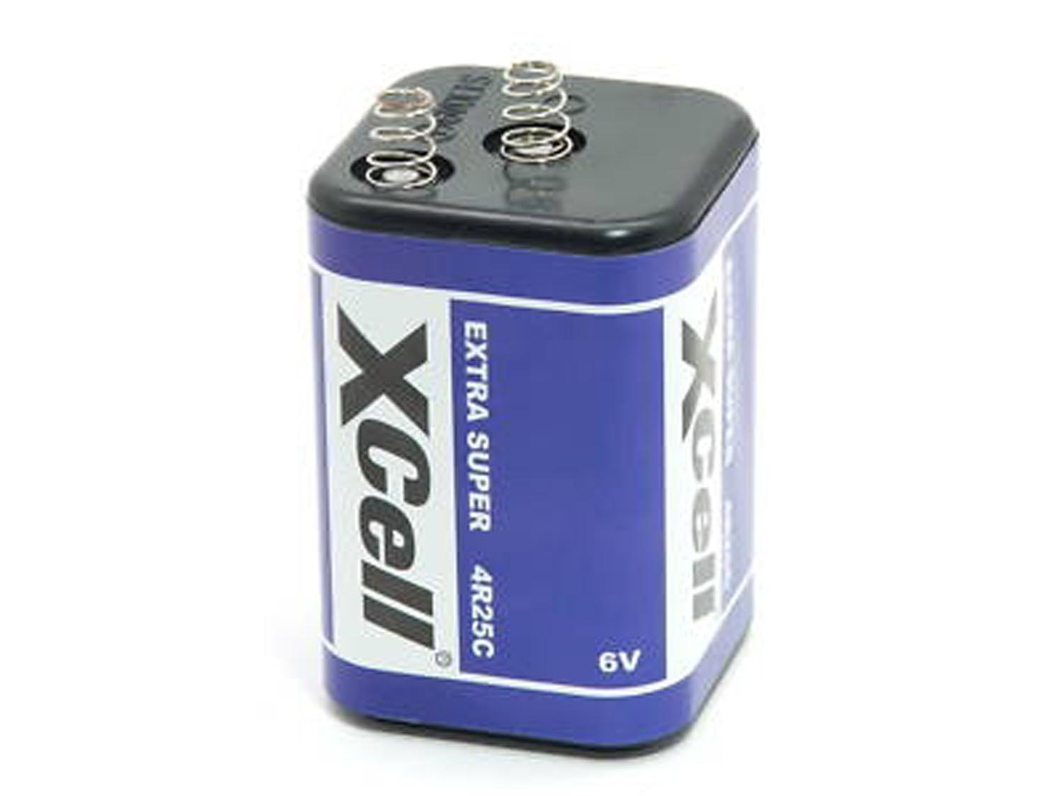 XCell 4R25 Block Batterie Zn/C 6V 9500mAh