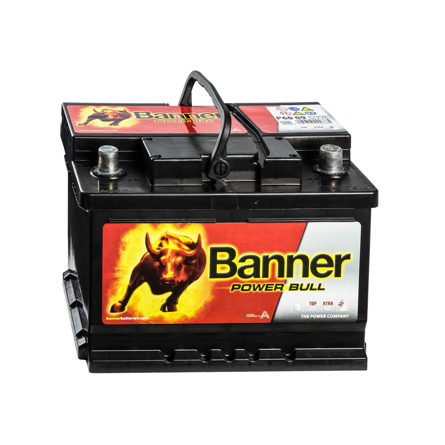 Banner Power Bull P6009 Autobatterie 12V 60Ah