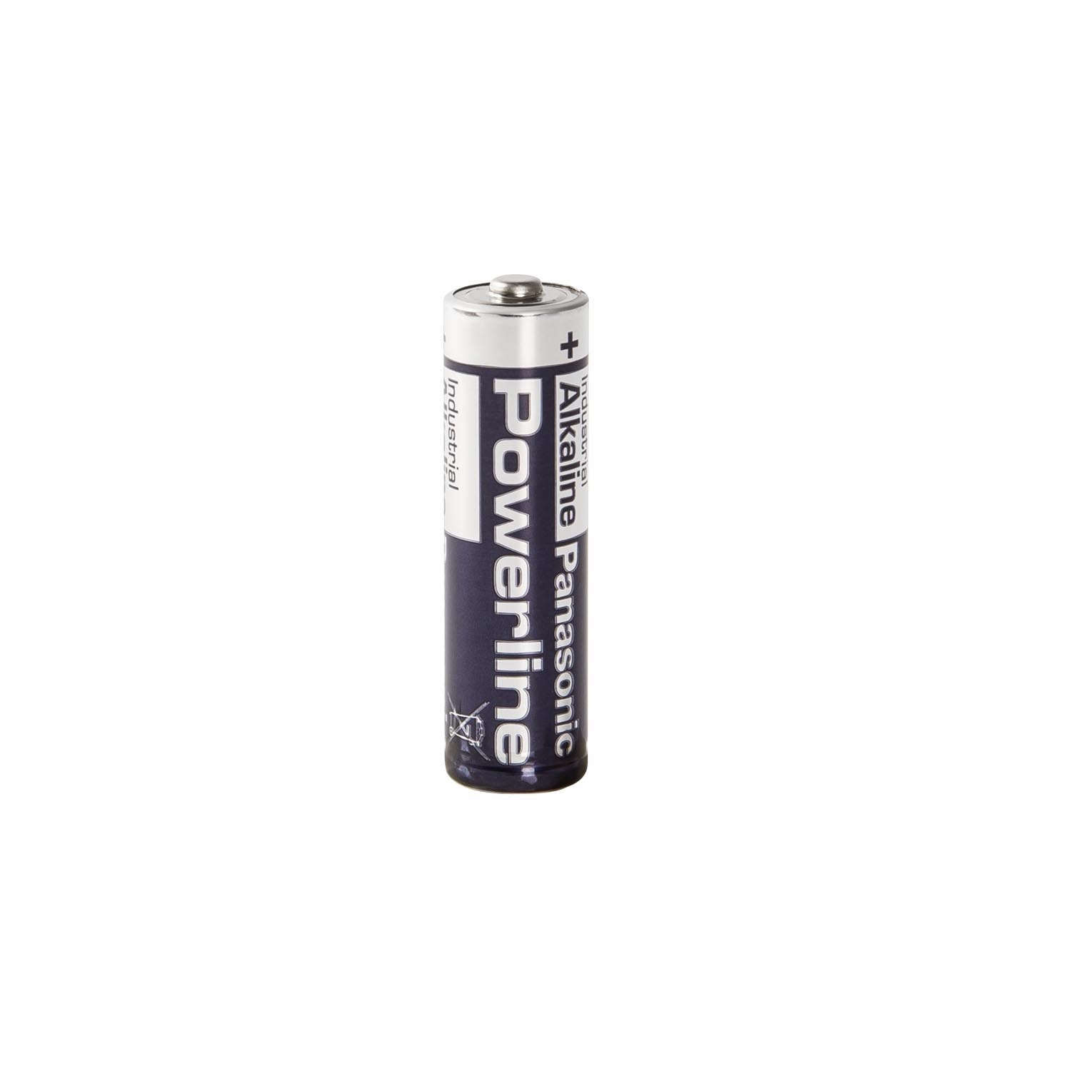 10x Panasonic Industrial Powerline AA Mignon LR6 Batterien