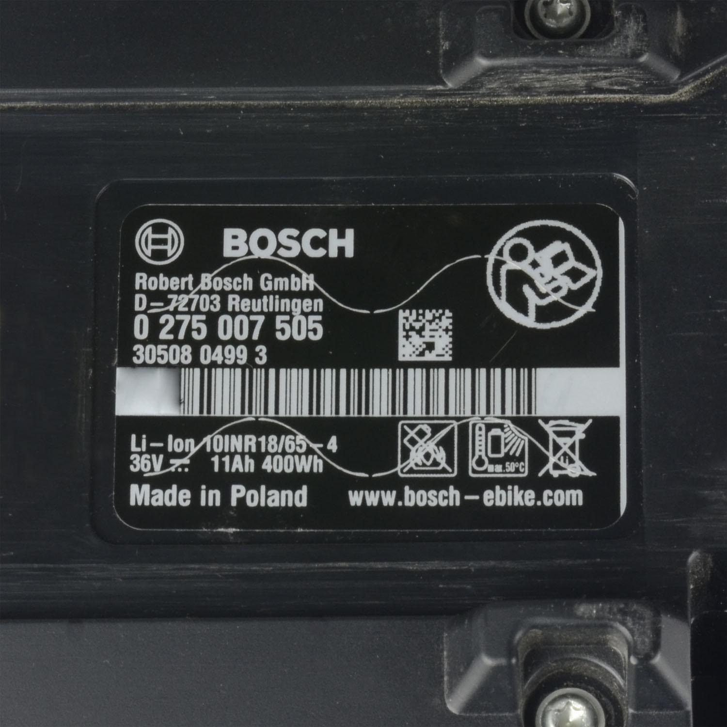 Bosch Powerpack 400 36V 11Ah Classic Line E-Bike Akku Zellentausch