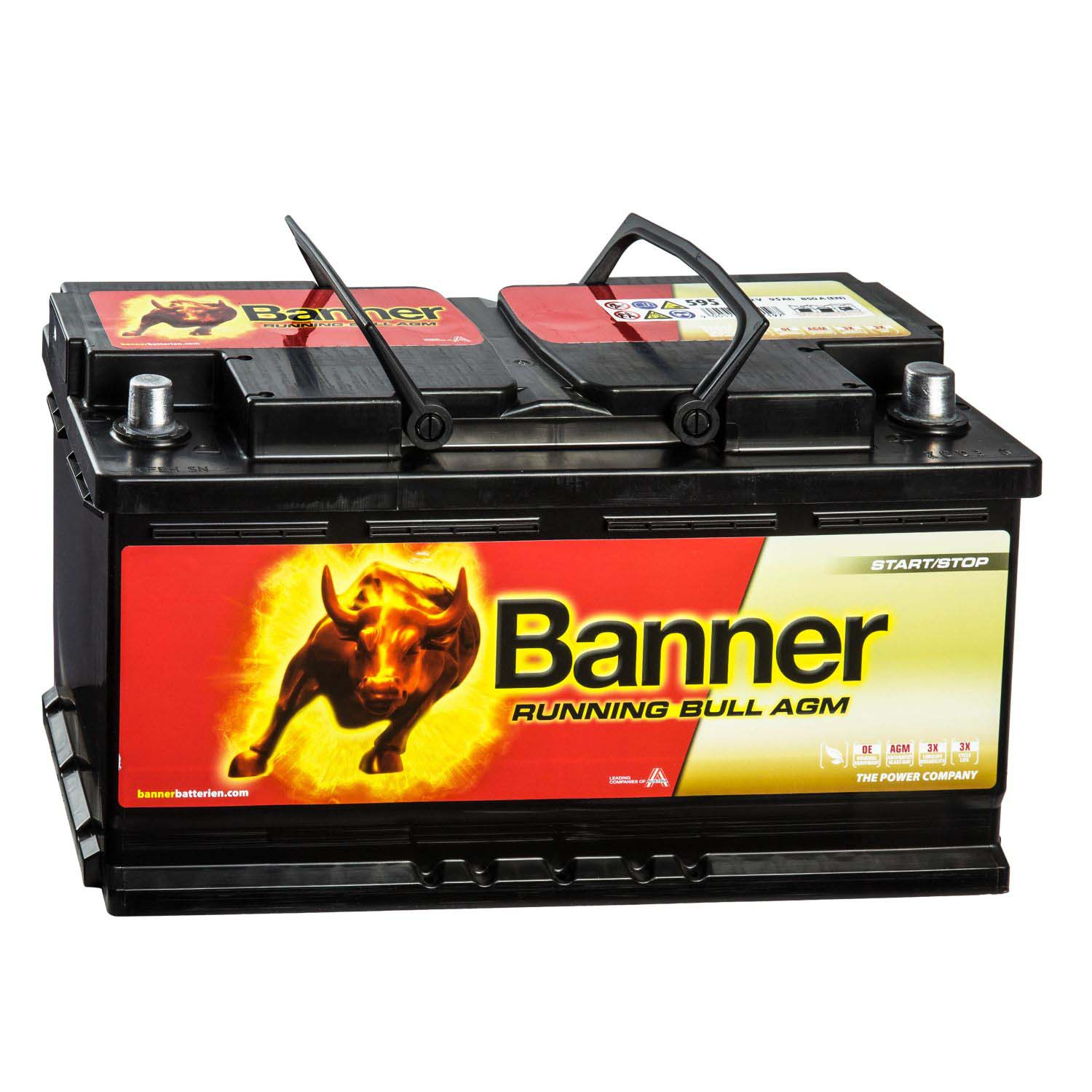 Banner Running Bull Autobatterie 12V 92Ah 59201 AGM