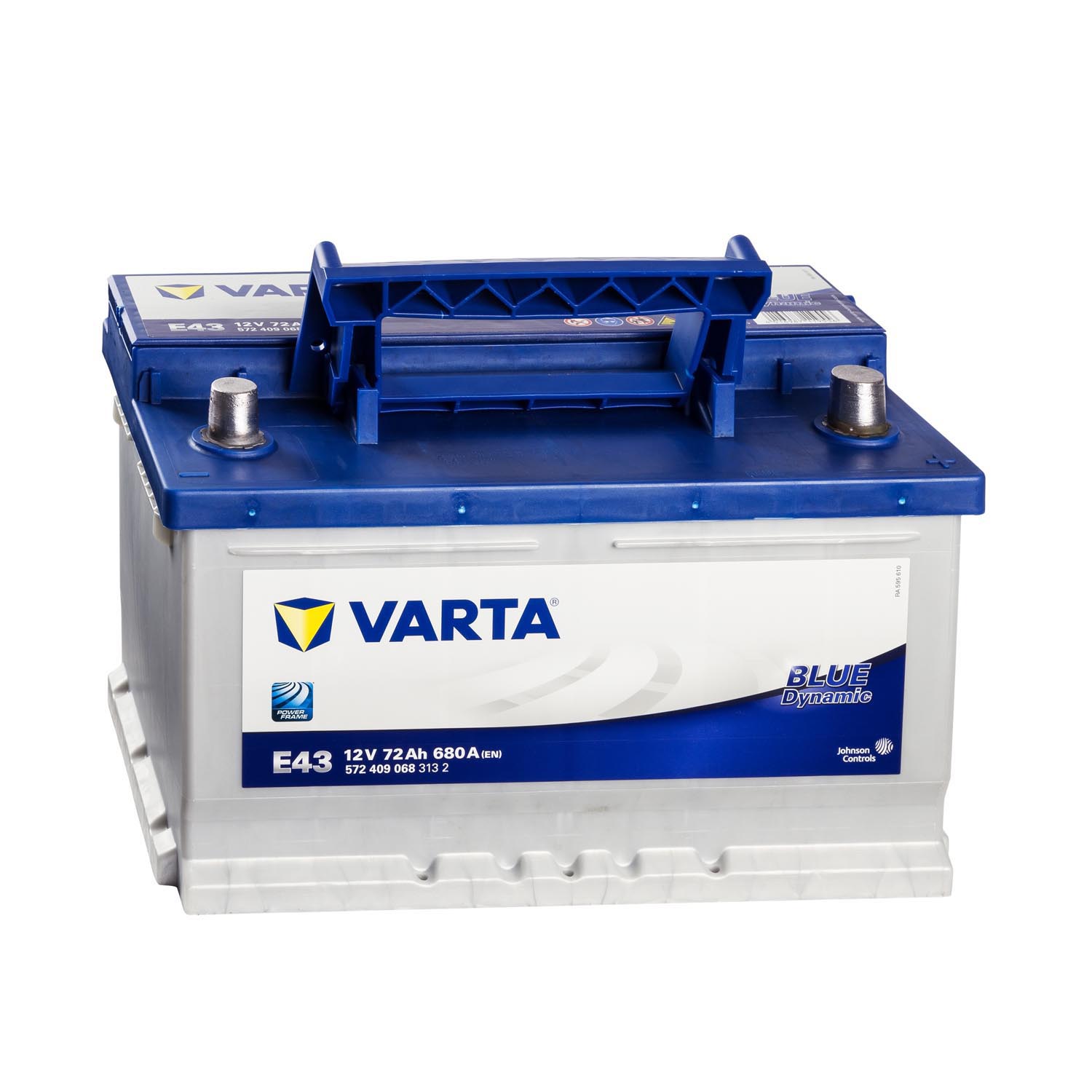 VARTA Blue Dynamic E43 Autobatterie 12V 72Ah