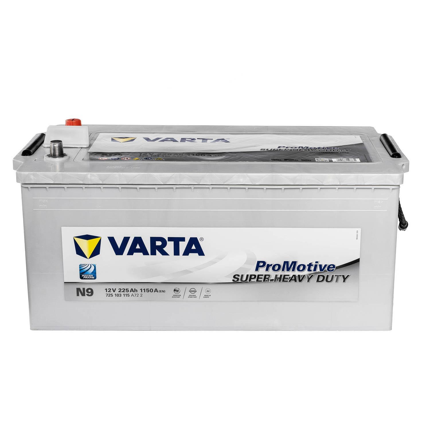 VARTA PROmotive Silver N9 12V 225Ah SHD LKW-Batterie