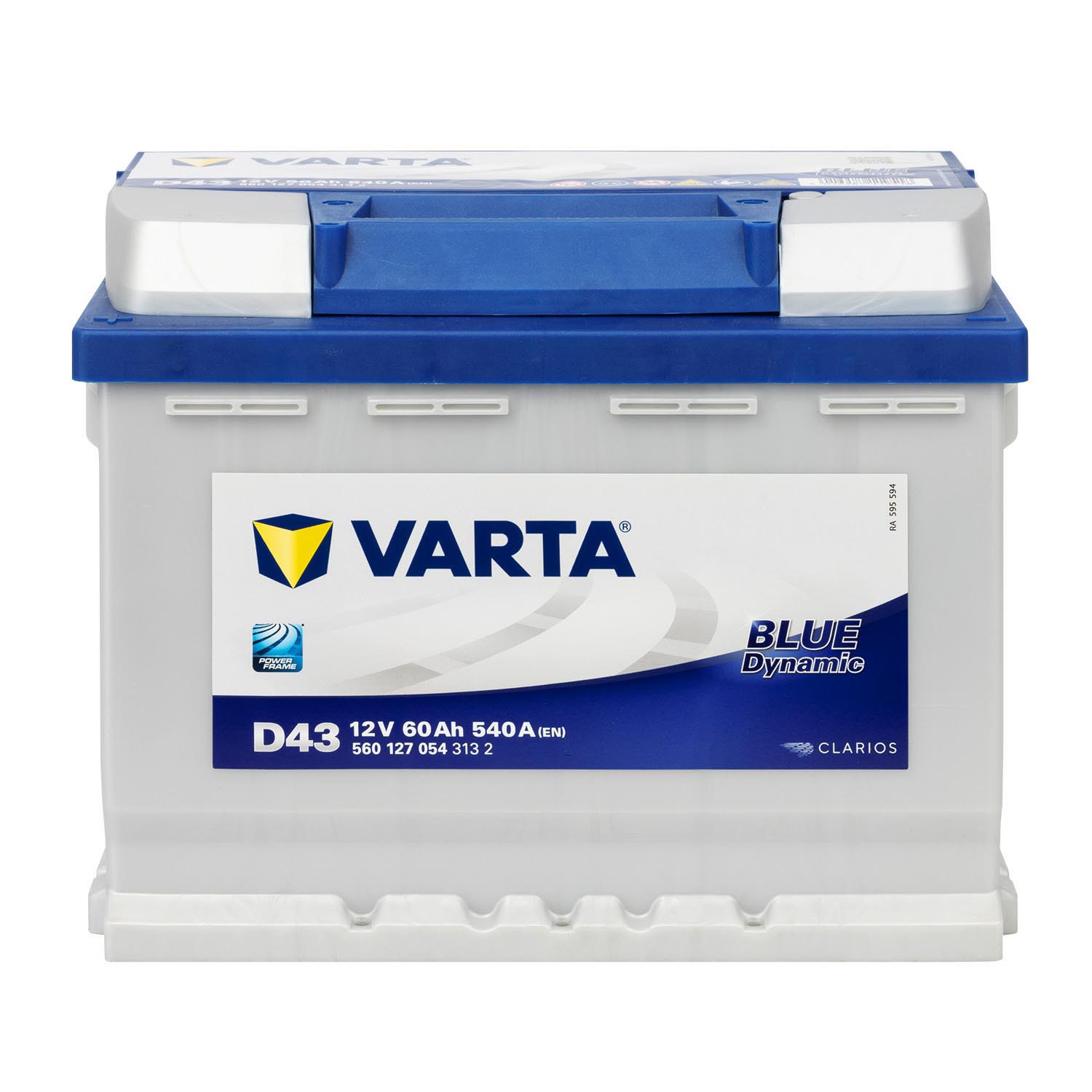 VARTA Blue Dynamic D43 Autobatterie 12V 60Ah