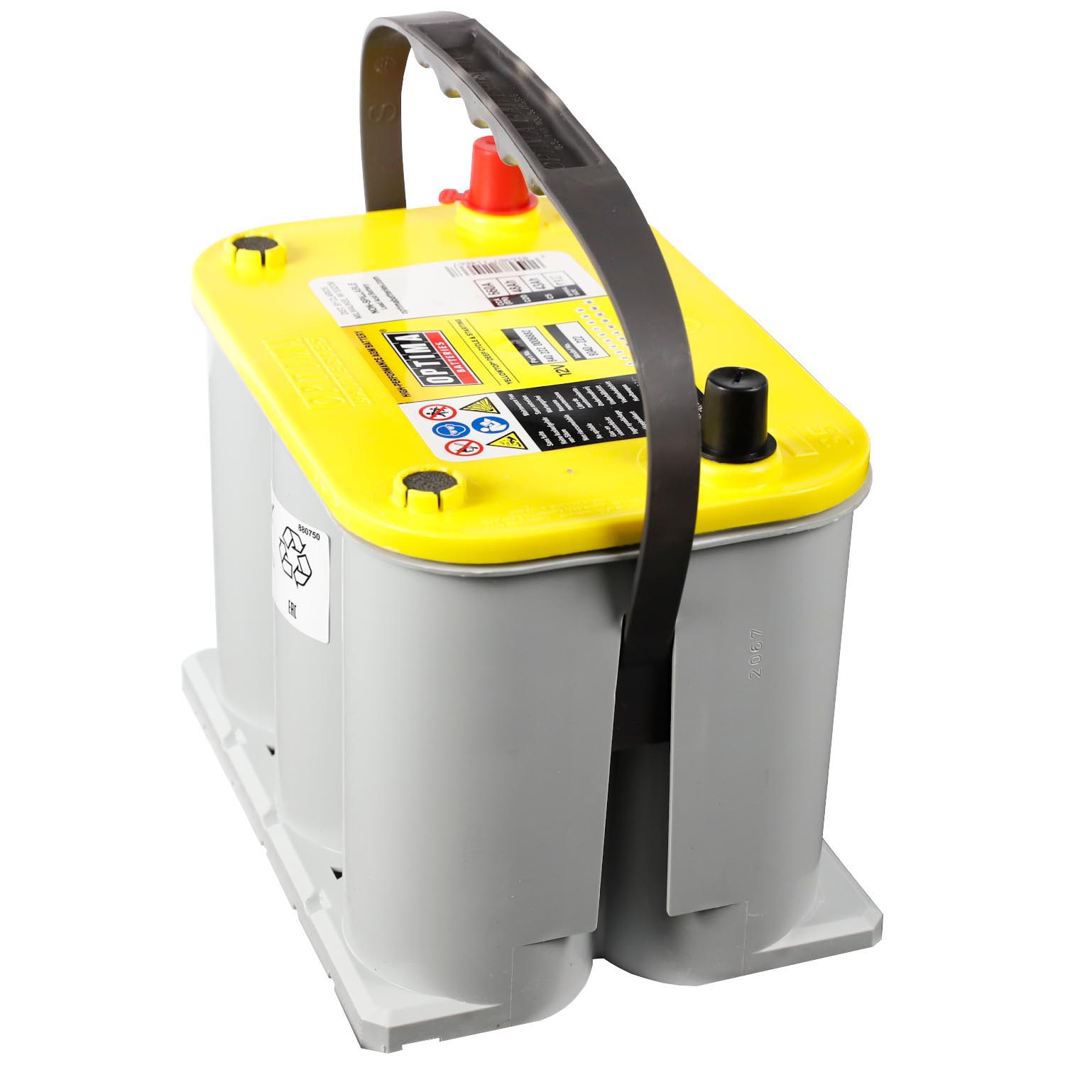 Optima YellowTop Batterie YT R 3,7L 12V 48Ah