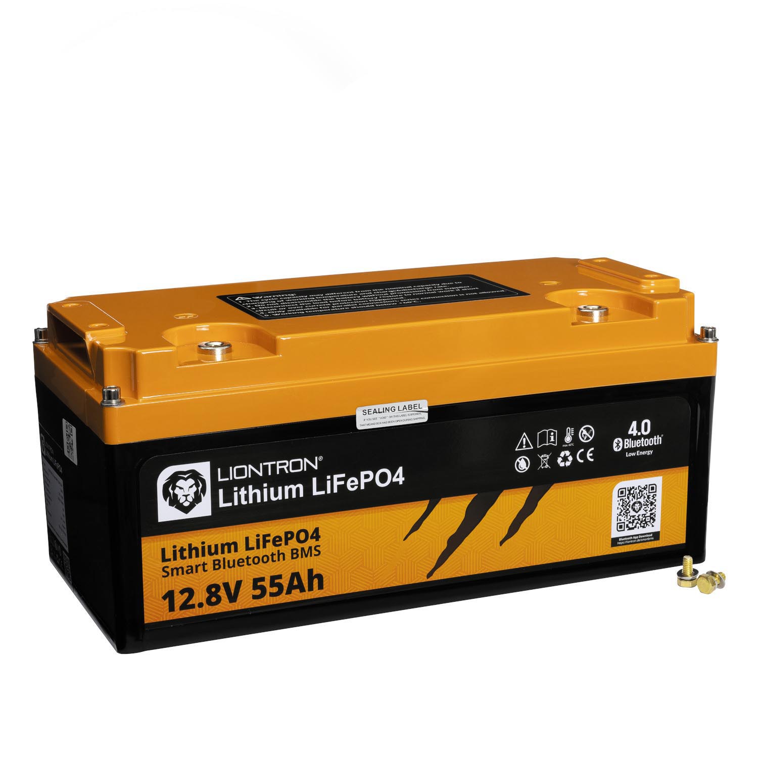 Liontron 55Ah 12V LiFePO4 Lithium Batterie Wohnmobil BMS mit App (USt-befreit nach §12 Abs.3 Nr. 1 S.1 UStG)