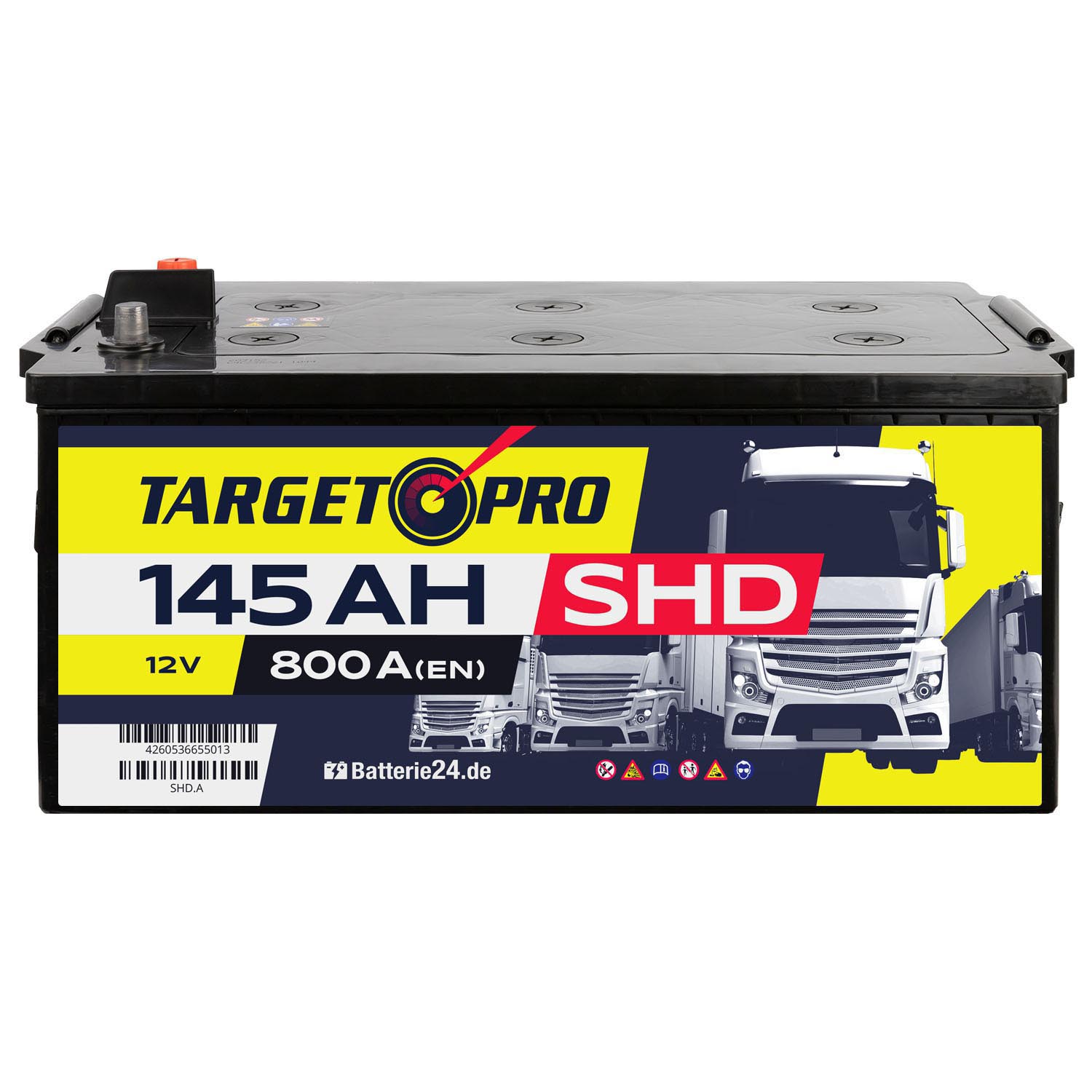 Target Pro SHD 12V 145Ah LKW Batterie