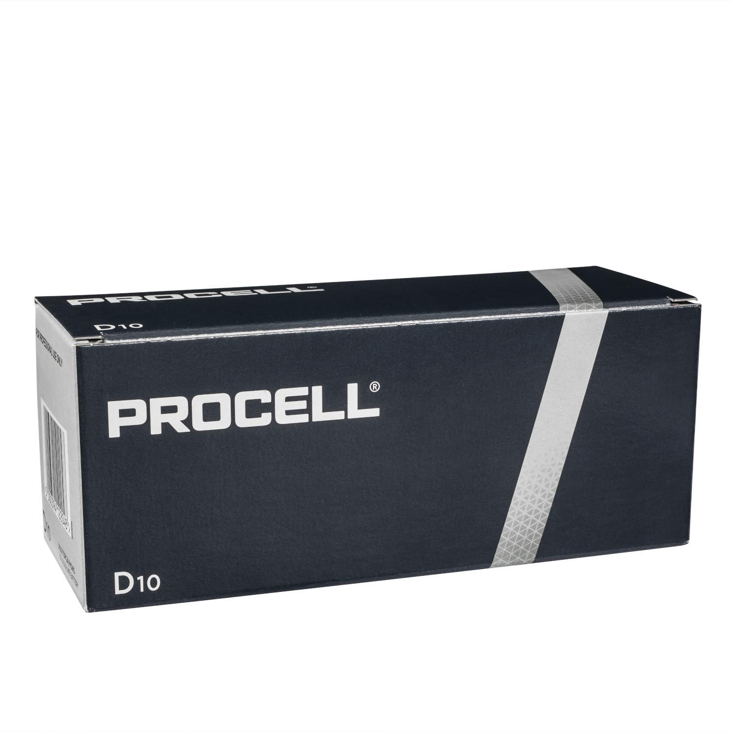 10x Duracell Procell D Mono Zelle LR20 Alkali Batterien