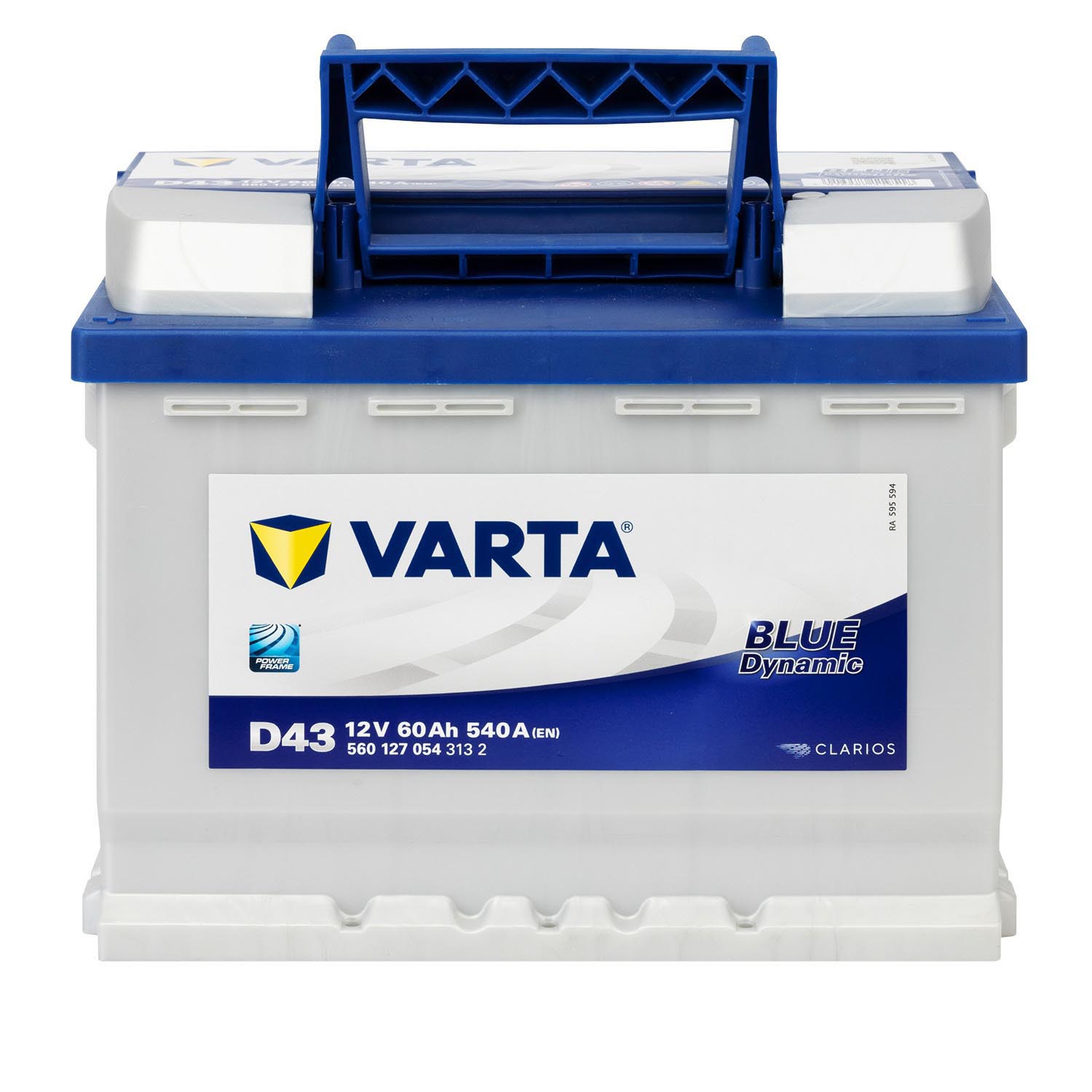 VARTA Blue Dynamic D43 Autobatterie 12V 60Ah