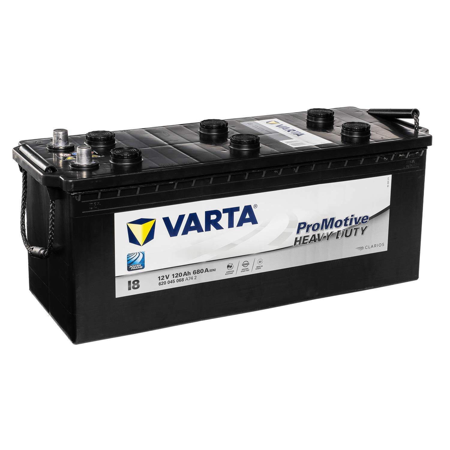 VARTA Promotive Black I8 12V 120Ah LKW-Batterie