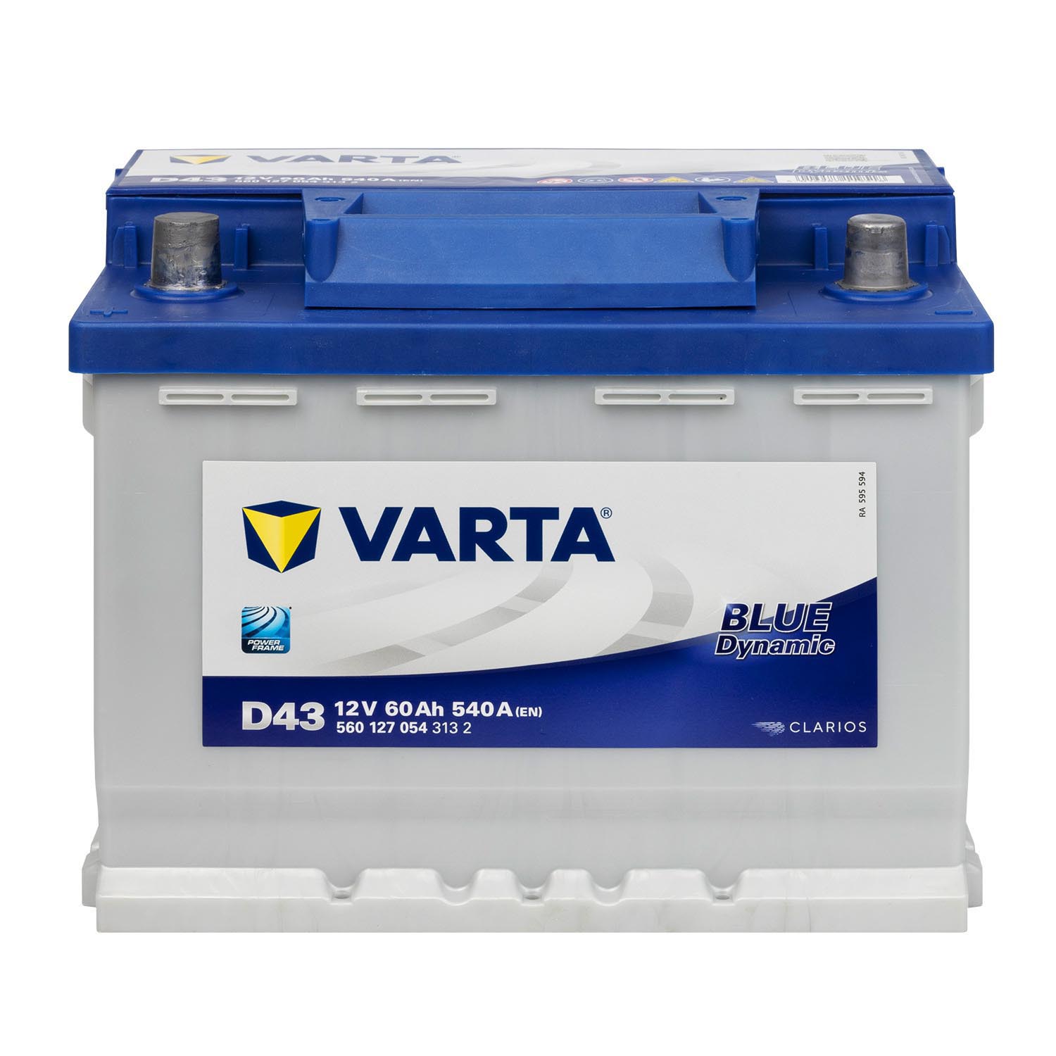 VARTA Blue Dynamic D43 Autobatterie 12V 60Ah