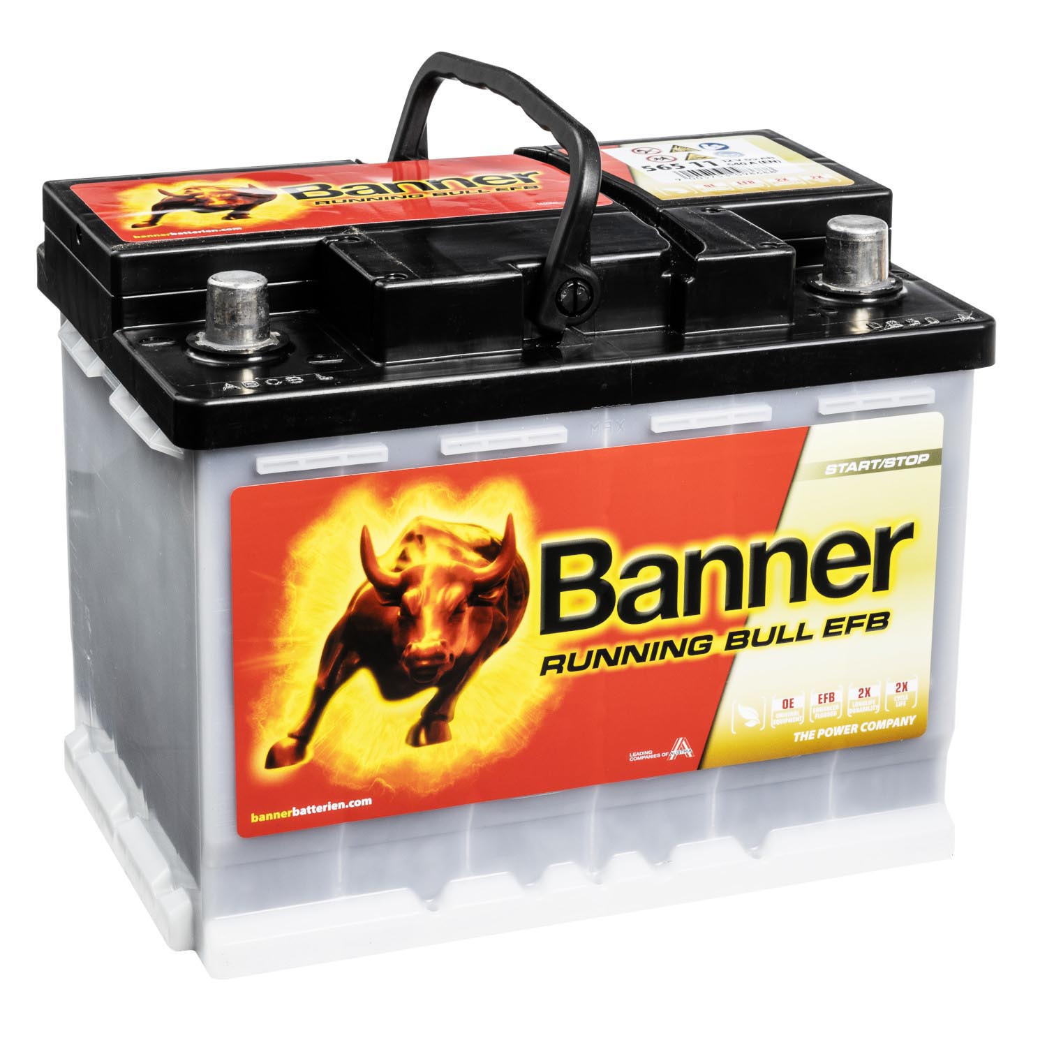 Banner Running Bull Autobatterie EFB 12V 65Ah 56511 (ersetzt Banner 56011)