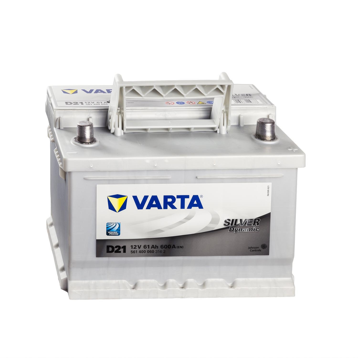 VARTA Silver Dynamic D21 Autobatterie 12V 61Ah