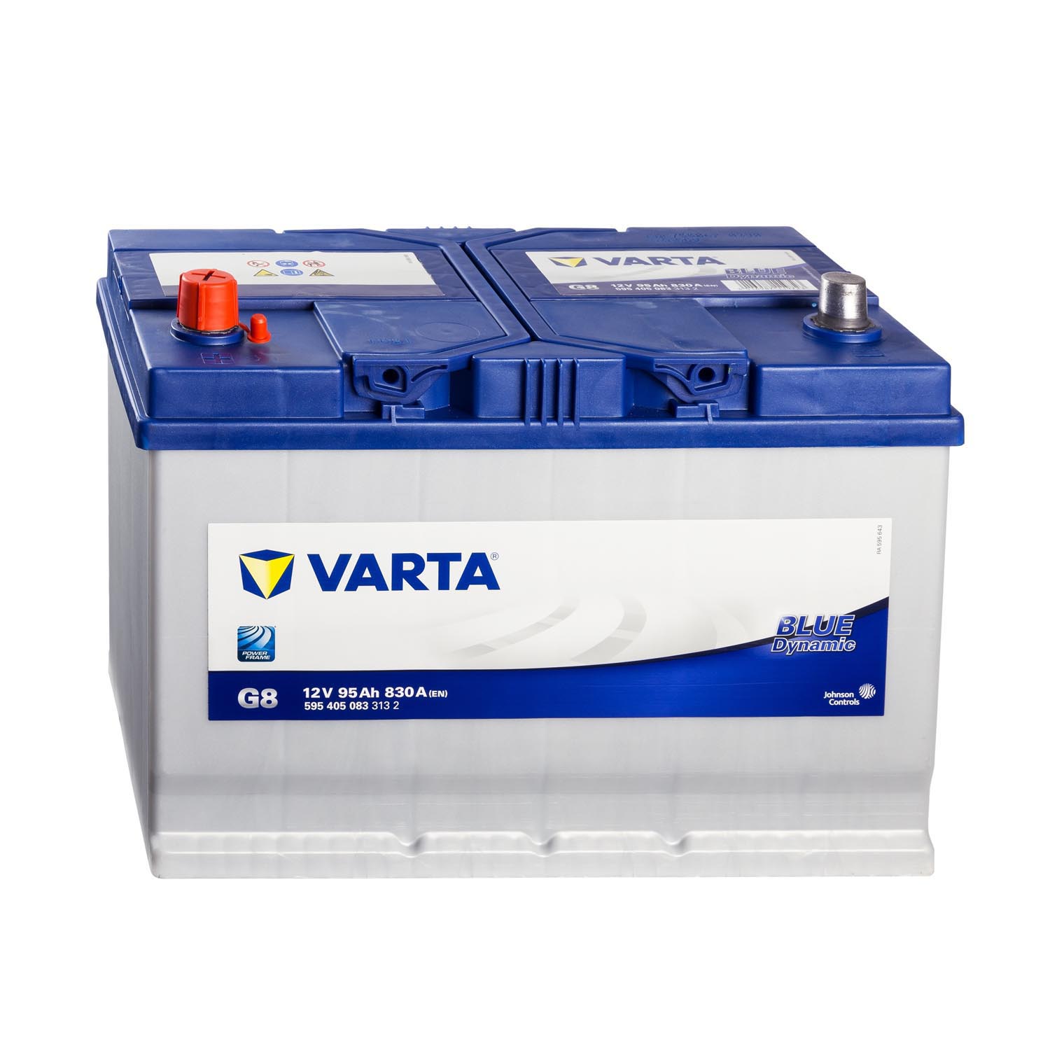 VARTA Blue Dynamic G8 Autobatterie 12V 95Ah