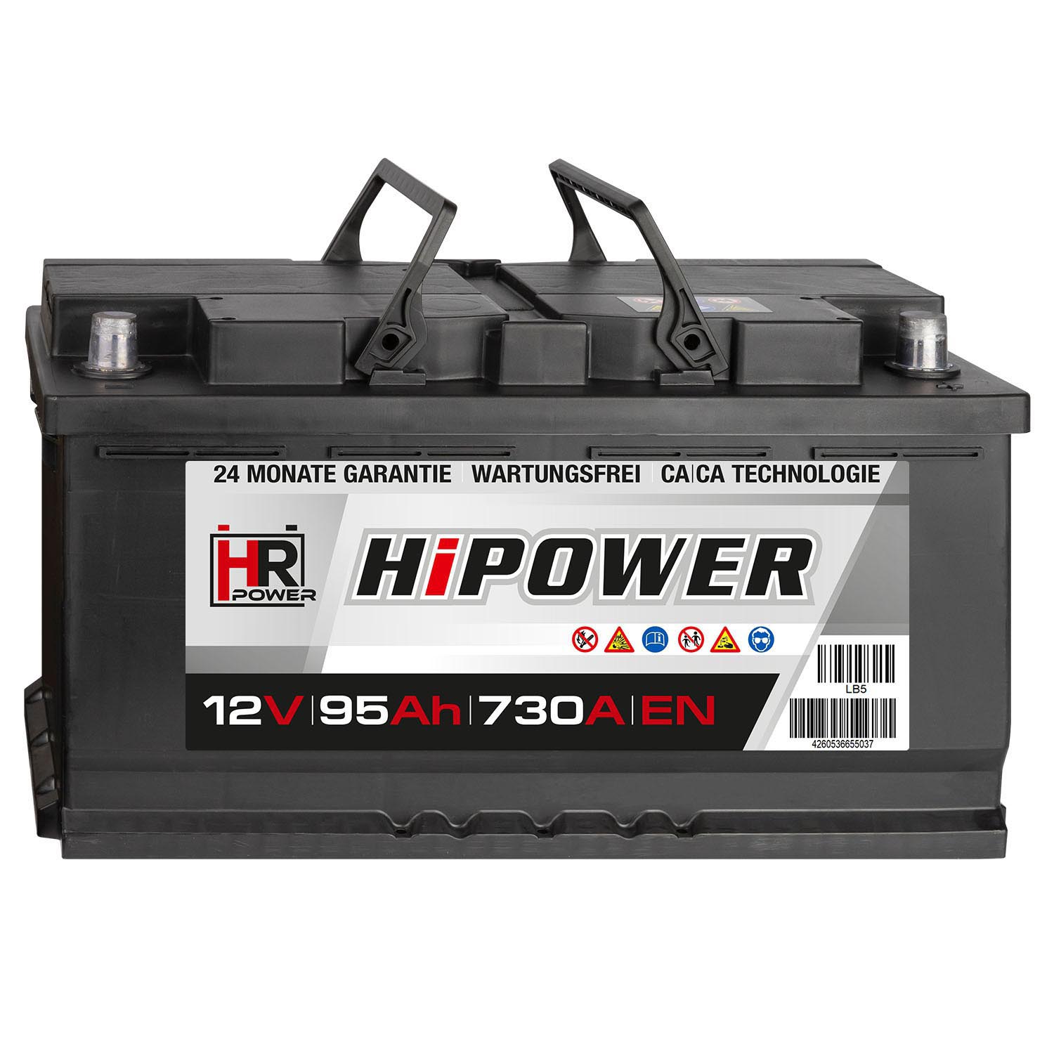 HR HiPower Autobatterie 12V 95Ah