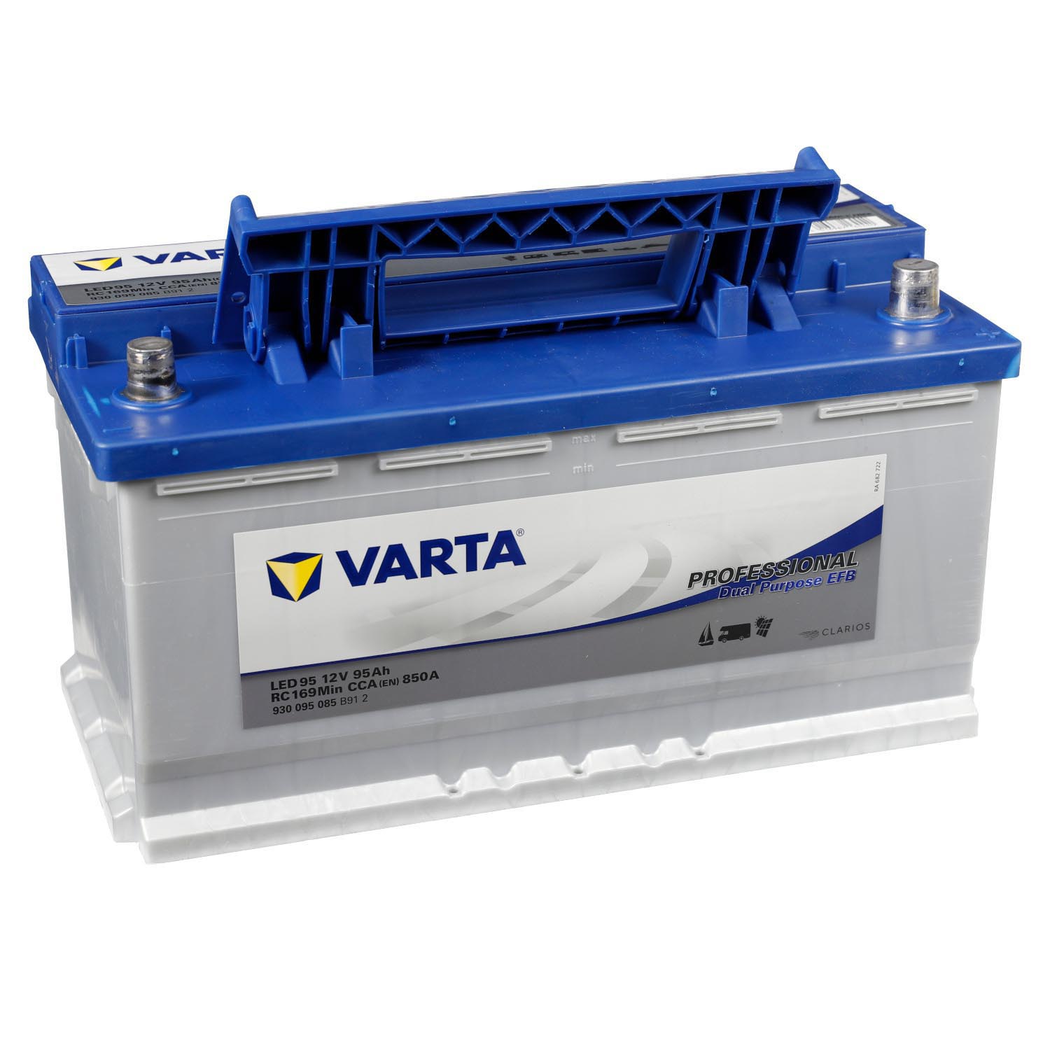 VARTA Professional Dual Purpose LED95 Versorgungsbatterie 12V 95Ah