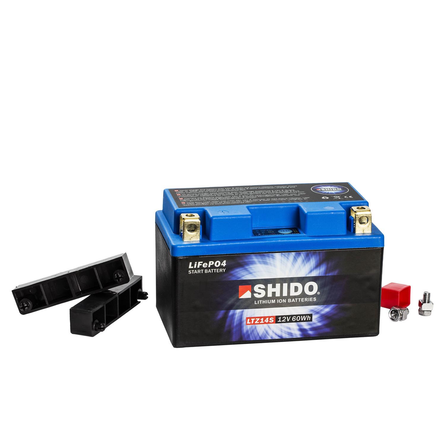 Shido Lithium Motorradbatterie LiFePO4 LTZ14S 12V