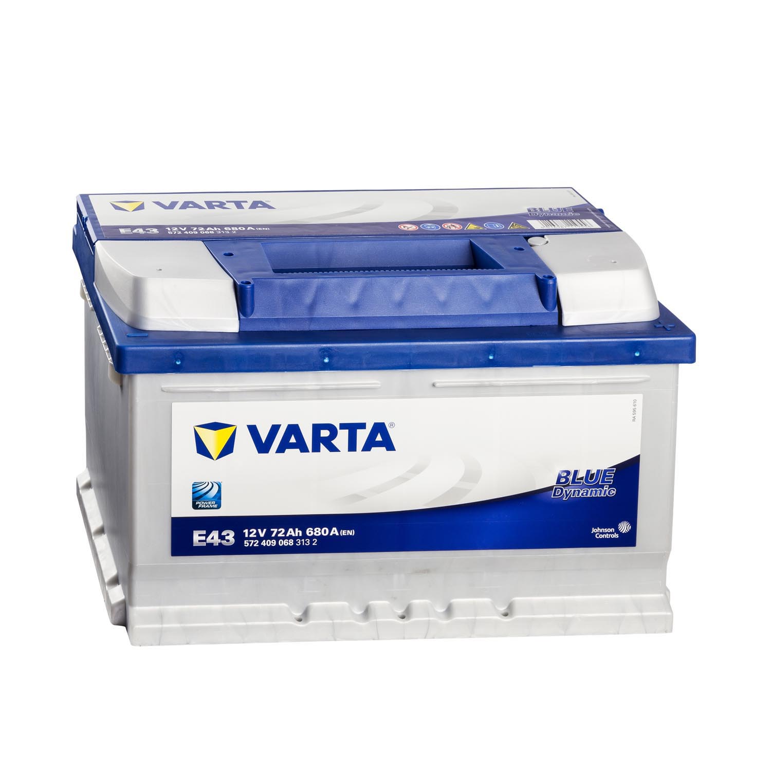 VARTA Blue Dynamic E43 Autobatterie 12V 72Ah