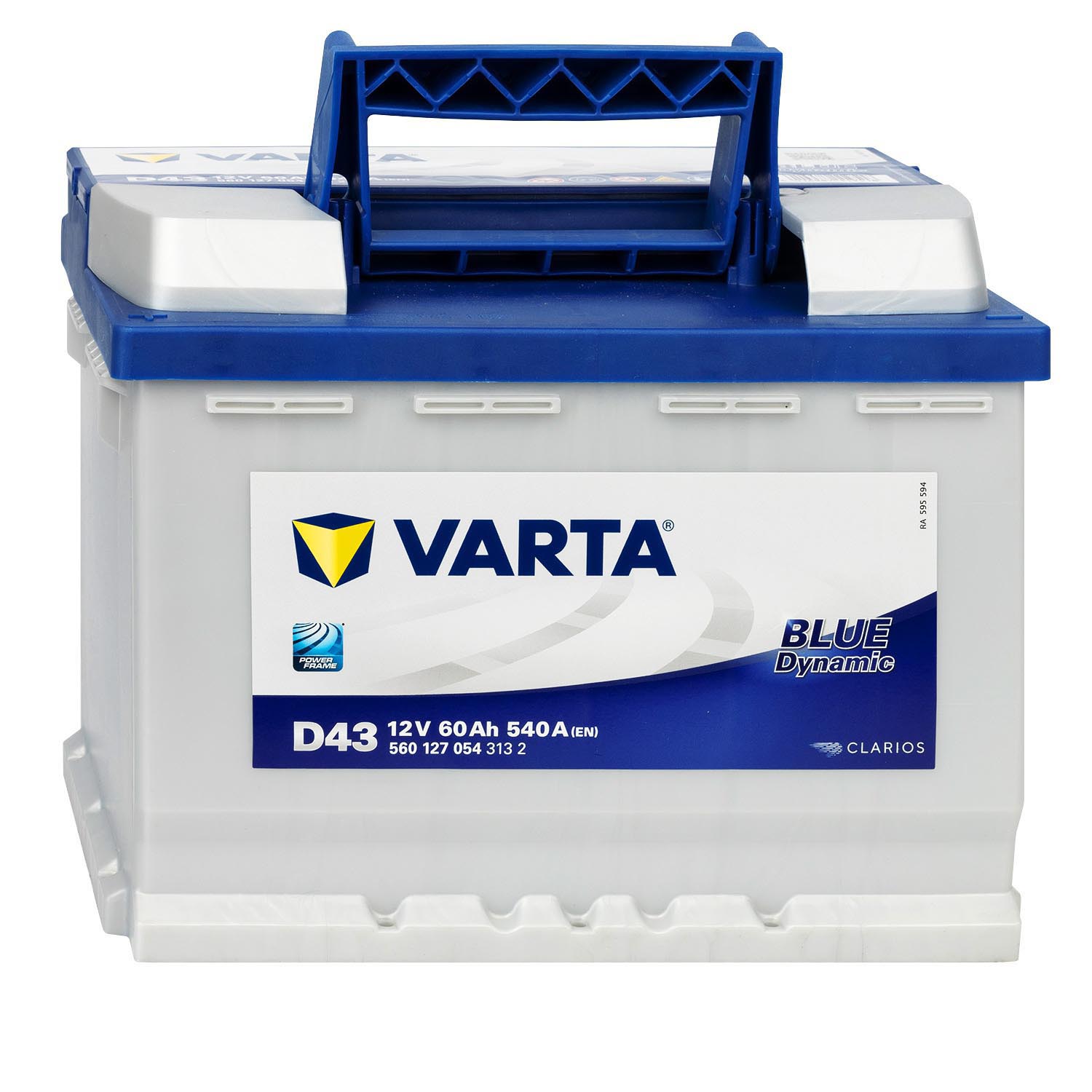 VARTA Blue Dynamic D43 Autobatterie 12V 60Ah