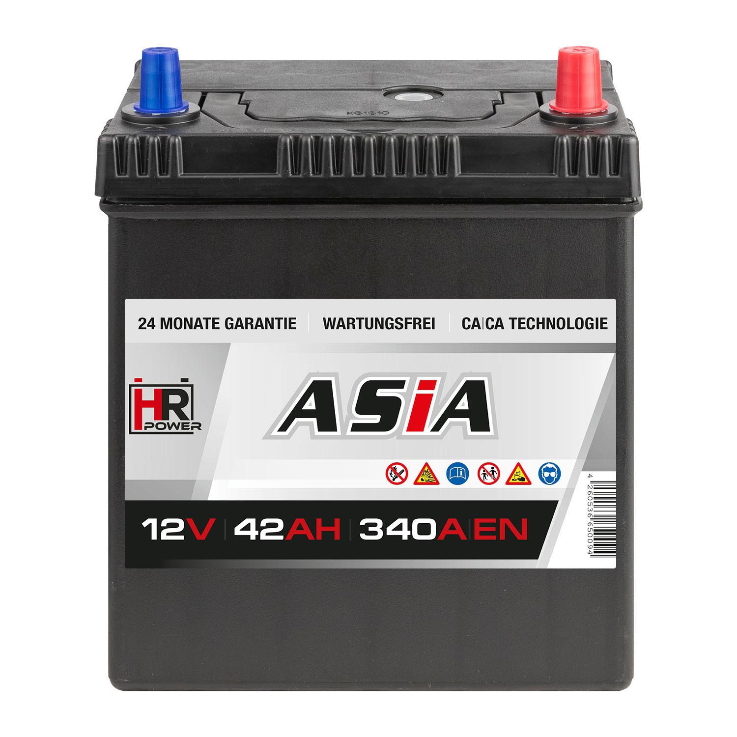 HR HiPower ASIA Autobatterie 12V 42Ah