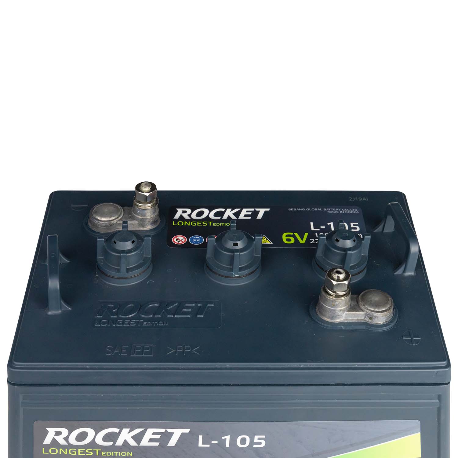 Rocket Deep Cycle Batterie L-105 6V 225Ah