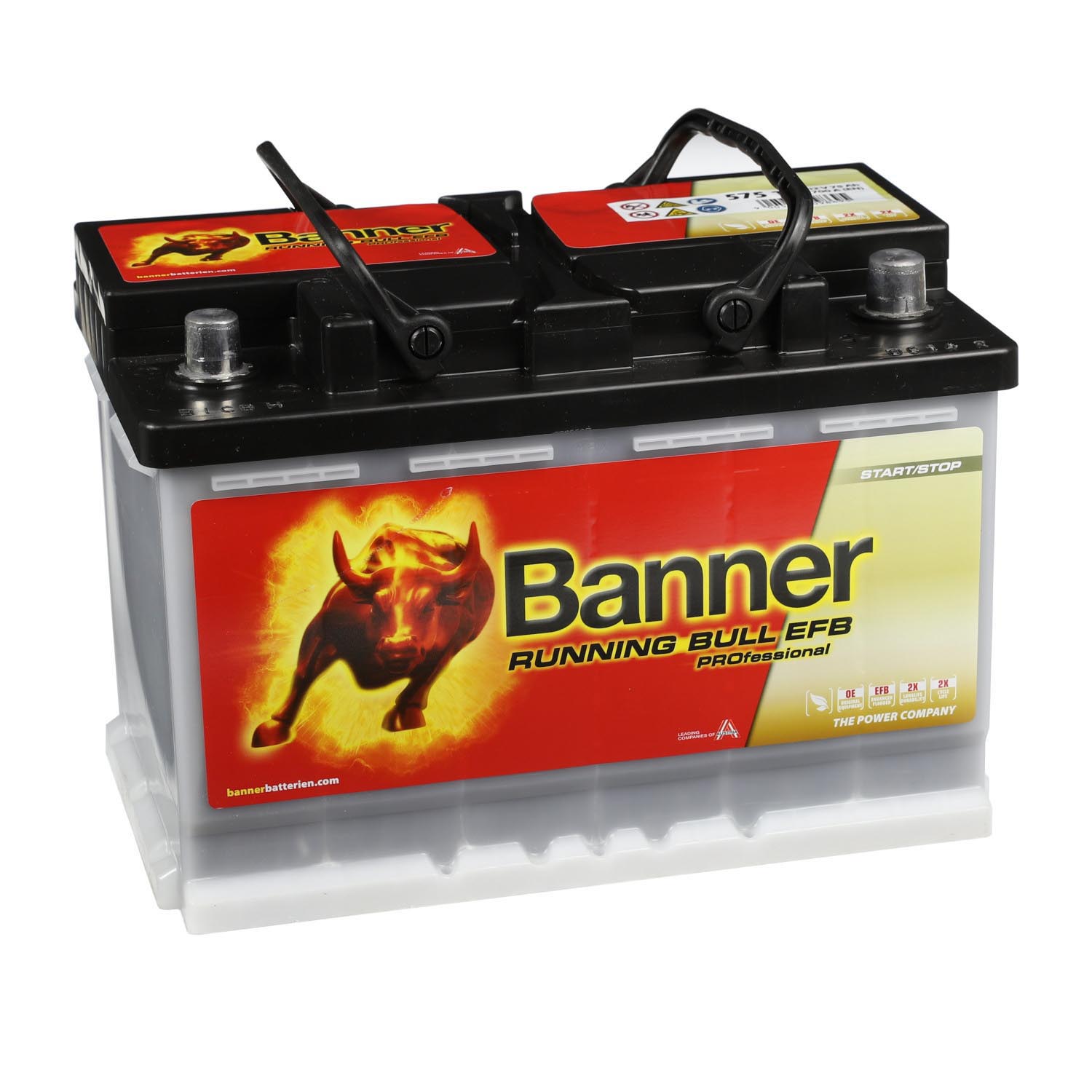 Banner Running Bull Autobatterie EFB 12V 75Ah 57511 (ersetzt Banner 57011)