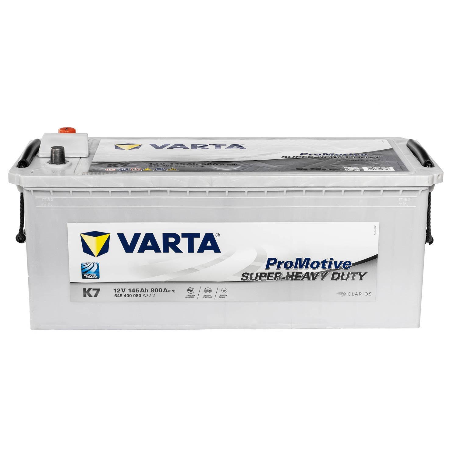 VARTA PROmotive Silver K7 12V 145Ah SHD LKW-Batterie